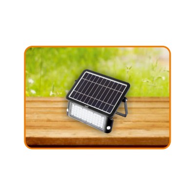 Reflector LED cu panou solar, cu senzor de miscare, 10 W 1000 LM - FLP 1000 SOLAR